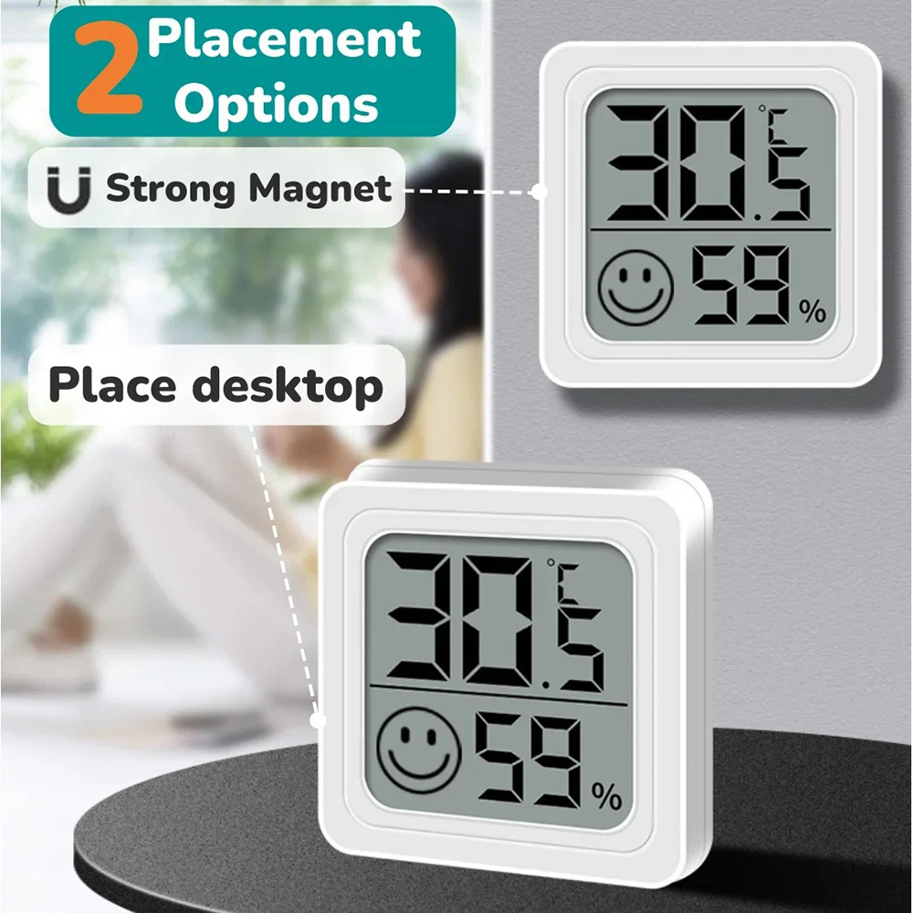 Portable LCD Digital Thermomet - مراجعة Digital Hygrometer Probe وسعره