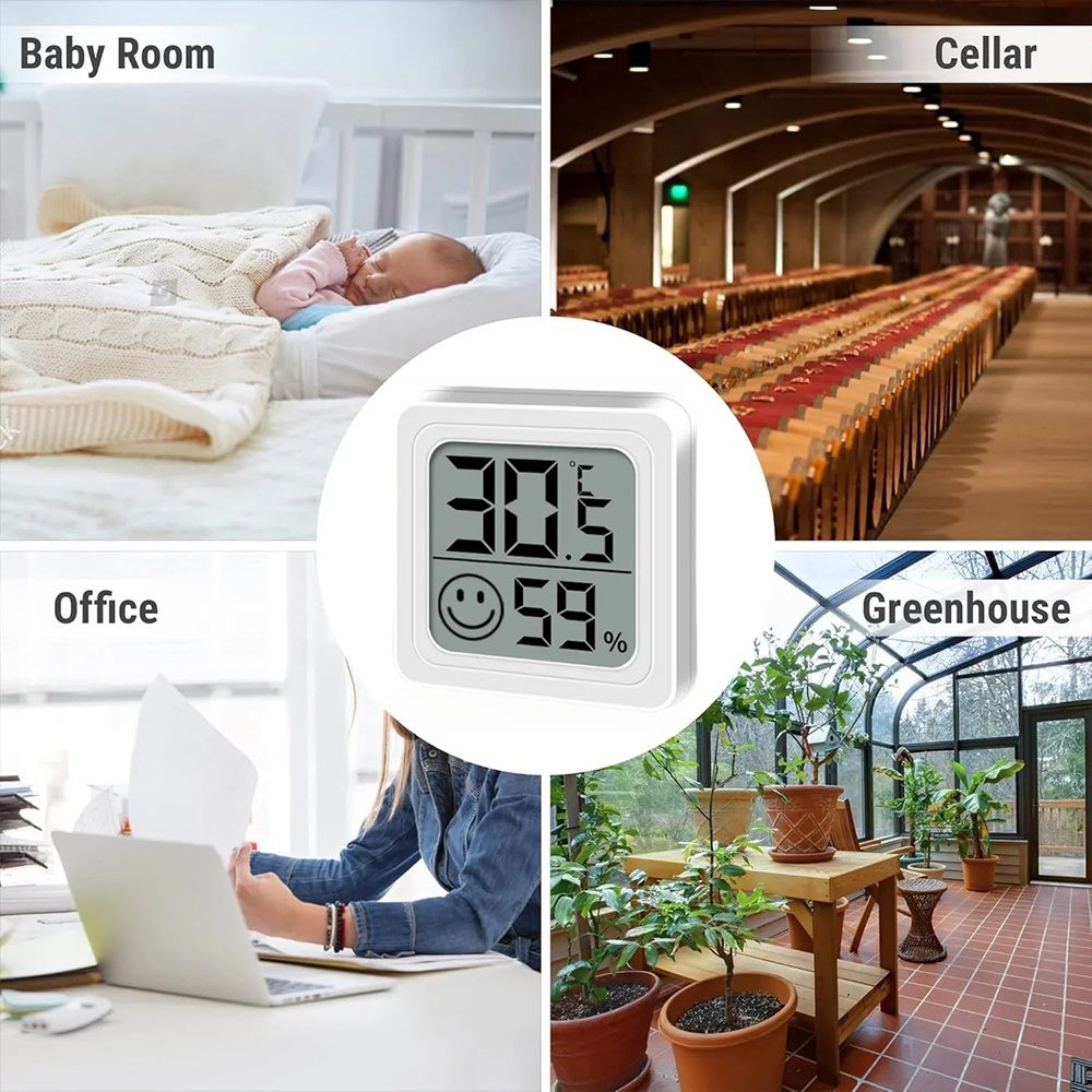 Portable LCD Digital Thermomet - مراجعة Digital Hygrometer Probe وسعره