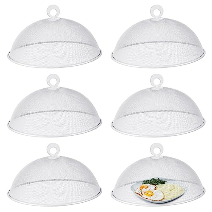 Gerrii 6 Pcs Metal Mesh Food C - مراجعة Screen Top Mesh وسعره