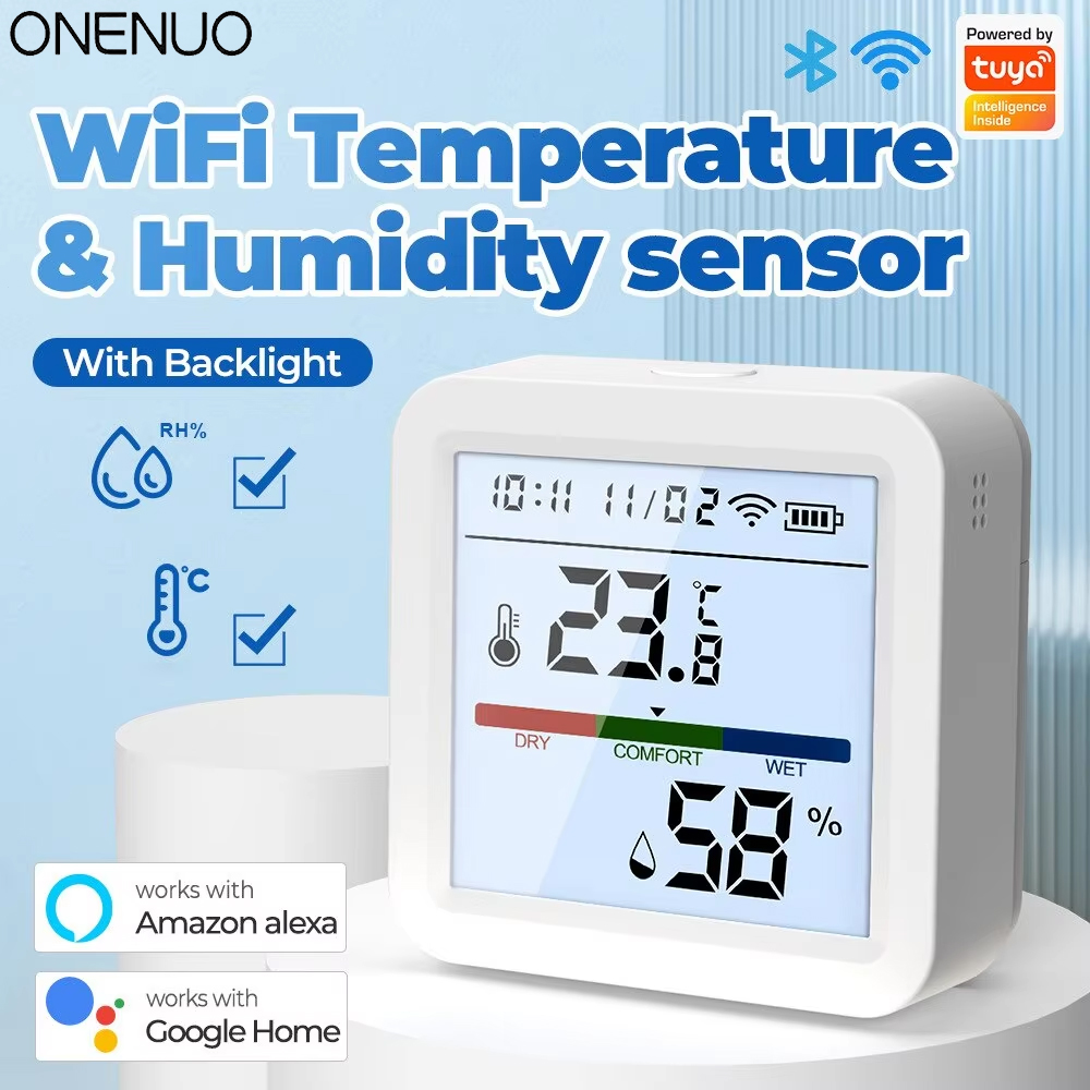 Tuya New WiFi Temperature Humi - مراجعة Digital Hygrometer Probe وسعره