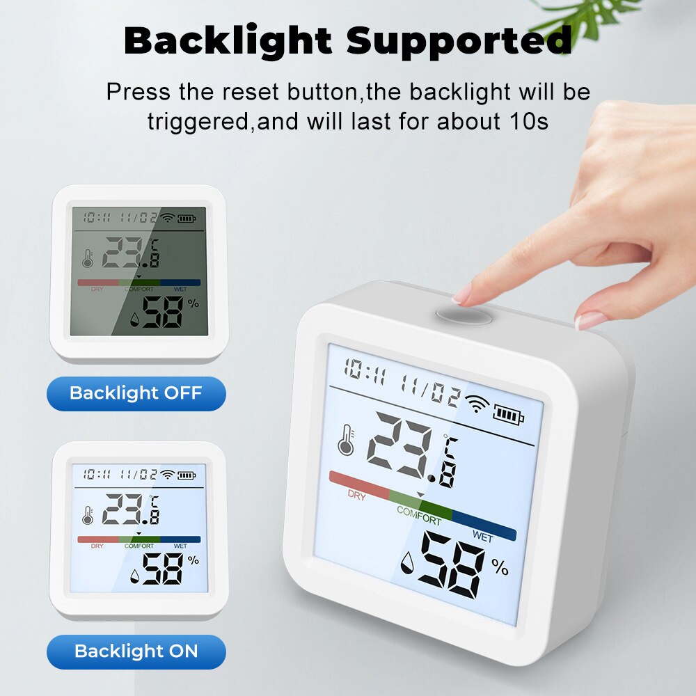 Tuya New WiFi Temperature Humi - مراجعة Digital Hygrometer Probe وسعره
