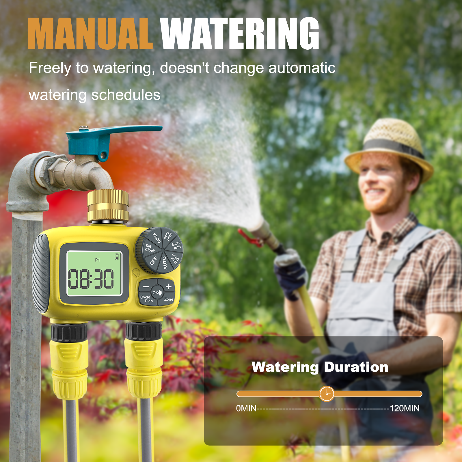 Insoma Smart Water Timer Dual  - مراجعة Timer Dual Outlet وسعره
