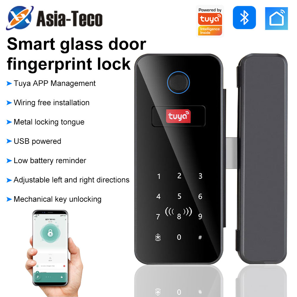 Intelligent Lock Glass Door Pa - مراجعة Glass Door Hinge وسعره
