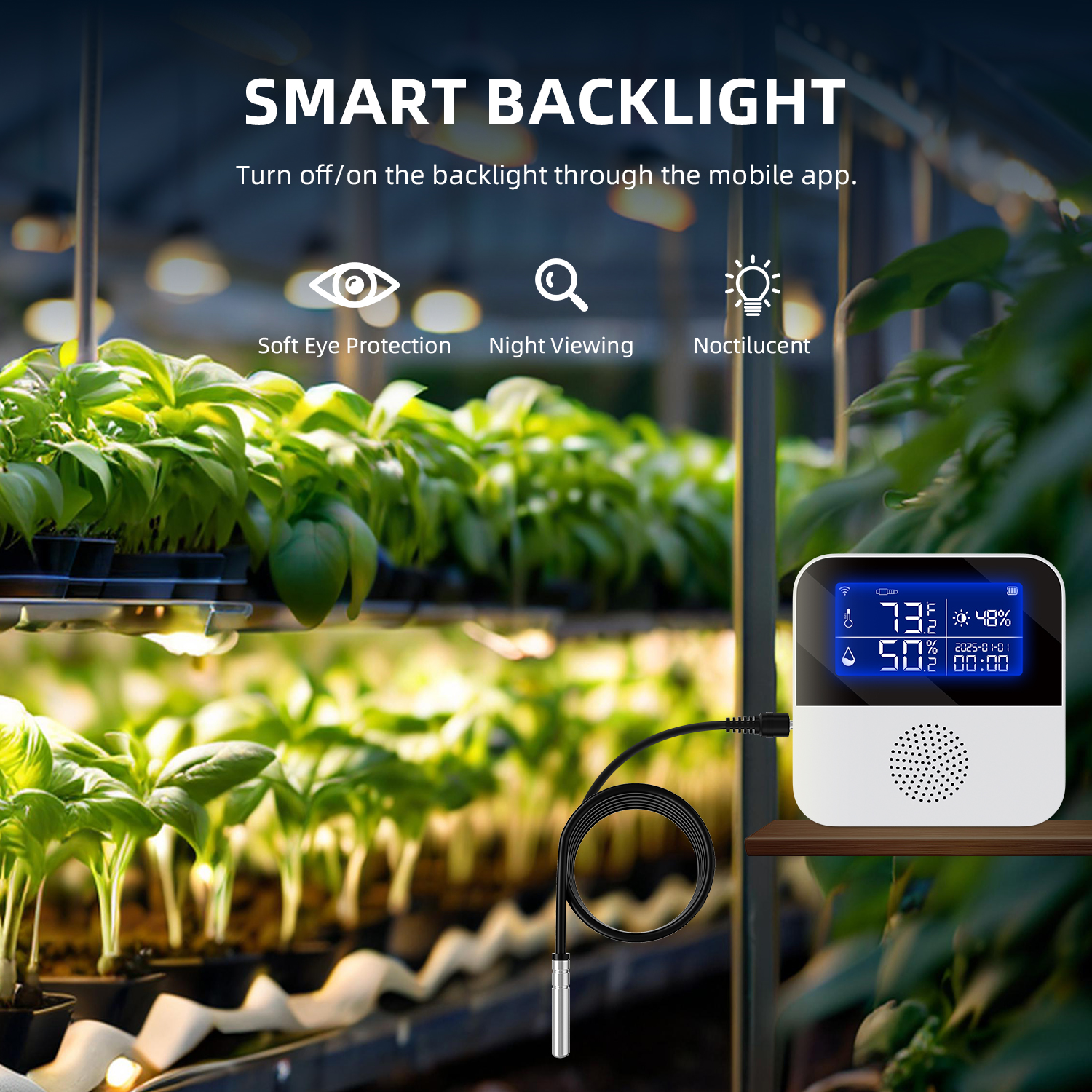 Haozee Tuya Smart WIFI Tempera - مراجعة Digital Hygrometer Probe وسعره