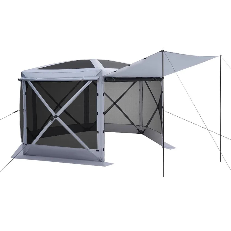 12x12ft 6 Sided Up Screen Gaze - مراجعة Screen Top Mesh وسعره