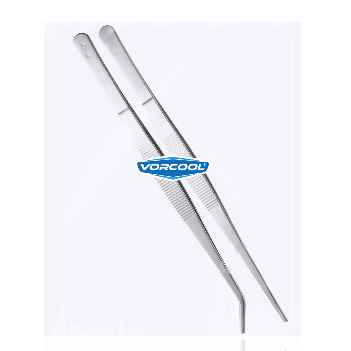 2Pcs Stainless Steel Straight  - مراجعة Feeding Tong Stainless وسعره