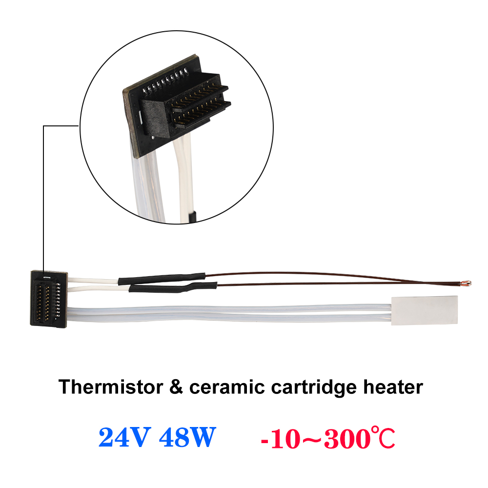For Bambu Lab P1P Heating Tube - مراجعة Ceramic Heat Emitter وسعره