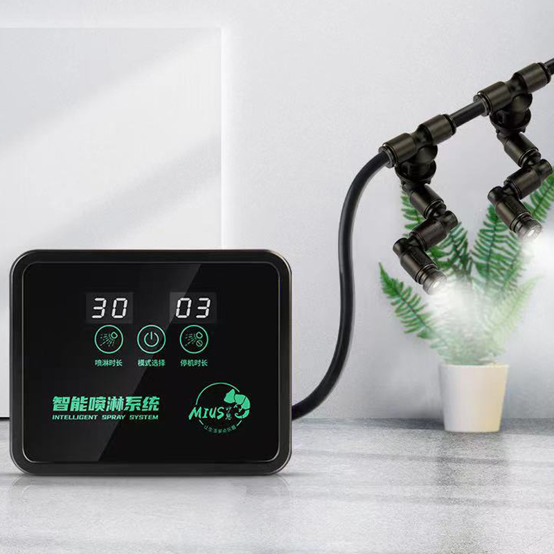 Reptile Intelligent Spray Syst - مراجعة Terrarium Fogger Ultrasonic وسعره