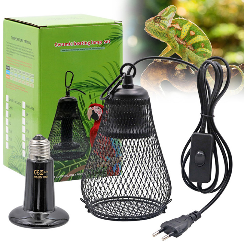 Pet Reptile Heat Lamp Shade In - مراجعة Ceramic Heat Emitter وسعره