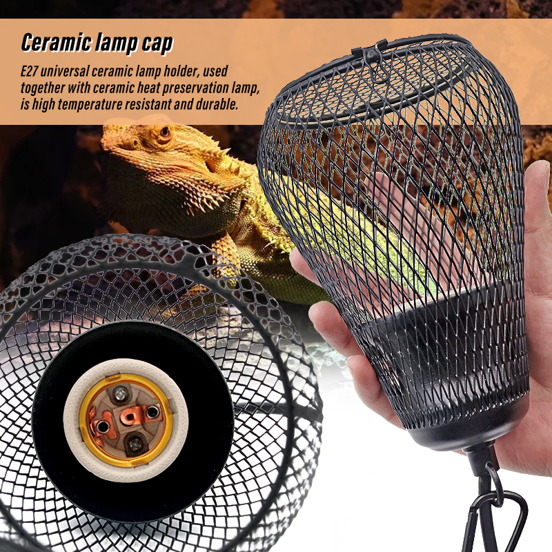 Pet Reptile Heat Lamp Shade In - مراجعة Ceramic Heat Emitter وسعره
