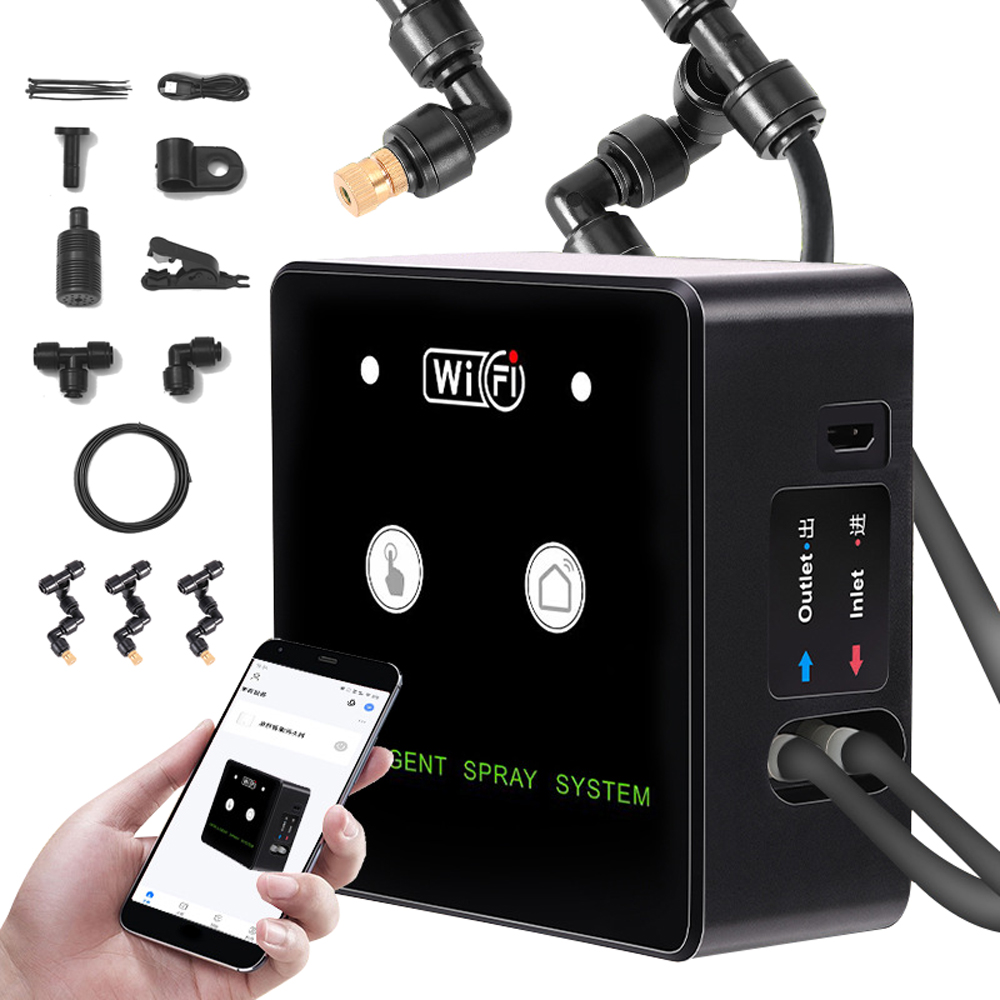 360° Rotatable Wifi Rainforest - مراجعة Terrarium Fogger Ultrasonic وسعره