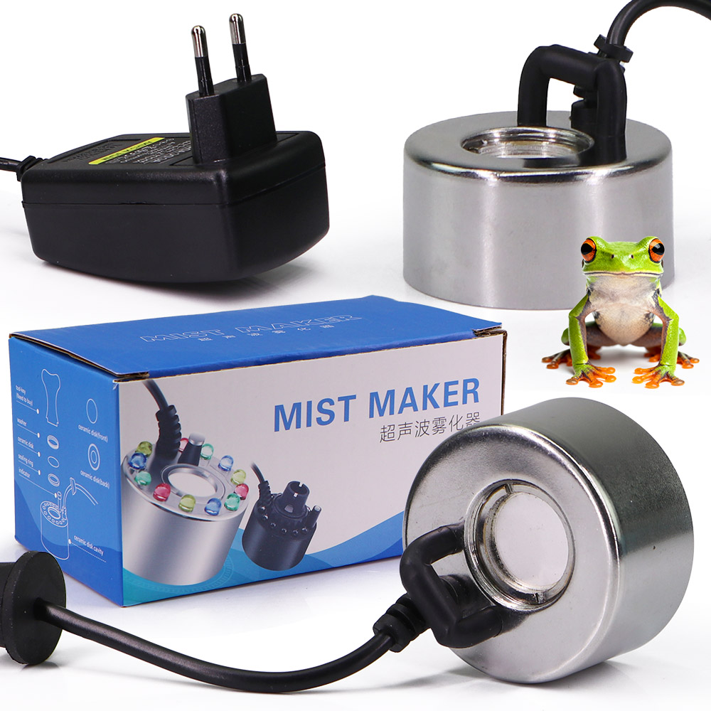 Ultrasonic Fogger w/ Water Sen - مراجعة Terrarium Fogger Ultrasonic وسعره