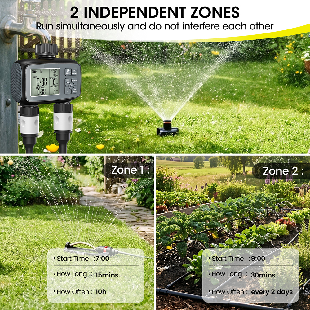 2026 New Programmable 2-Zone S - مراجعة Timer Dual Outlet وسعره