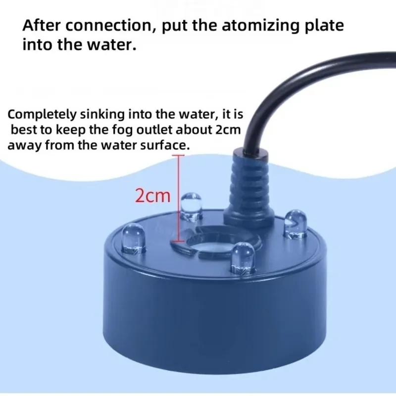 1PC 5V USB Ultrasonic Mist Mak - مراجعة Terrarium Fogger Ultrasonic وسعره