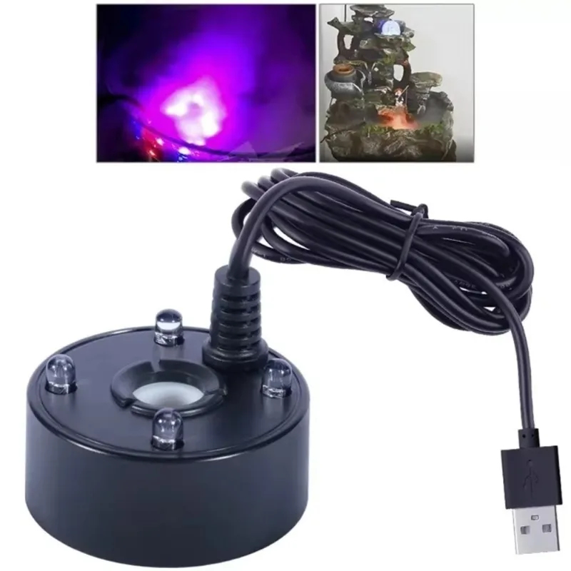 1PC 5V USB Ultrasonic Mist Mak - مراجعة Terrarium Fogger Ultrasonic وسعره