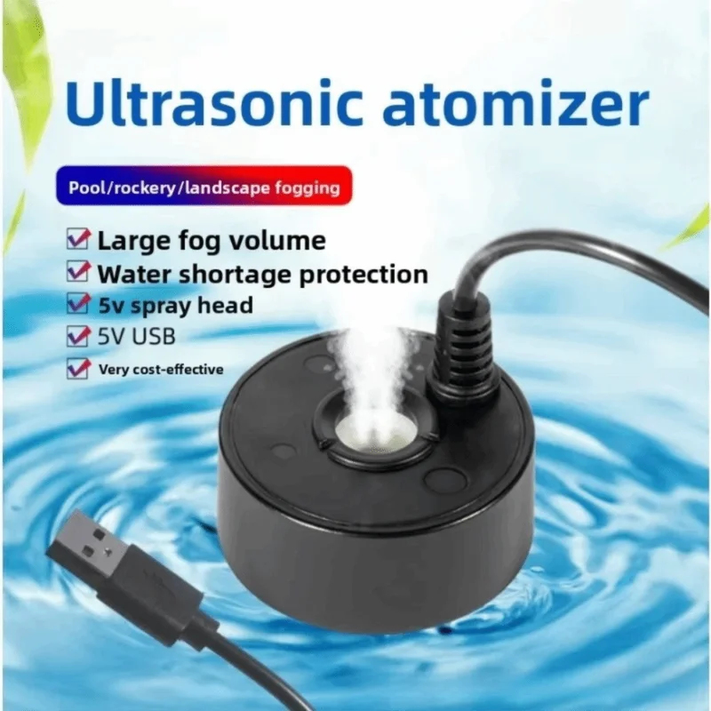 1PC 5V USB Ultrasonic Mist Mak - مراجعة Terrarium Fogger Ultrasonic وسعره