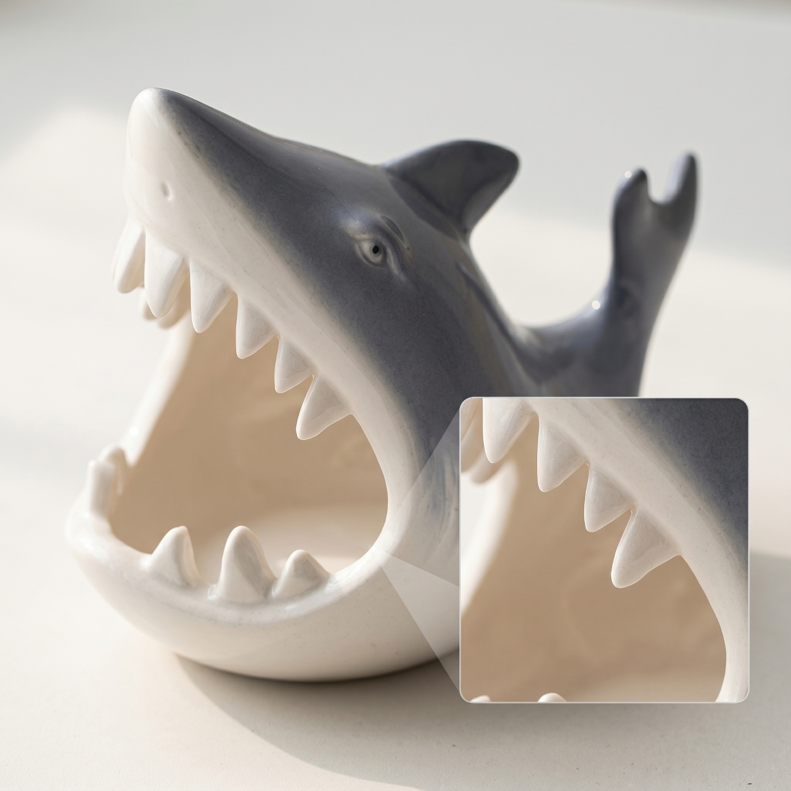 Aquarium Shelter with Open Mou - مراجعة Hide Cave Ceramic وسعره
