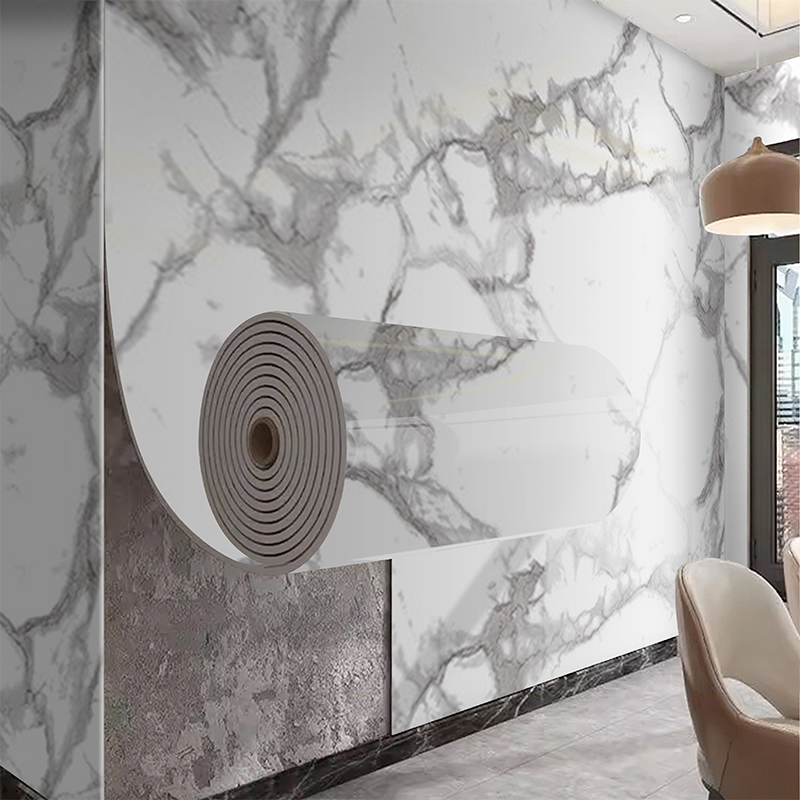 Marble Stickers Self-Adhesive  - مراجعة Pvc Panel Background وسعره