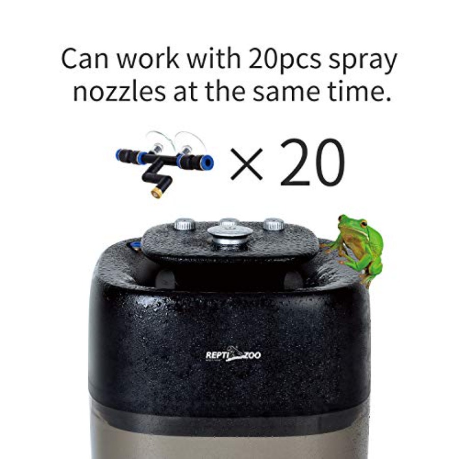 Reptile terrarium humidifier:  - مراجعة Misting Nozzle Reptile وسعره