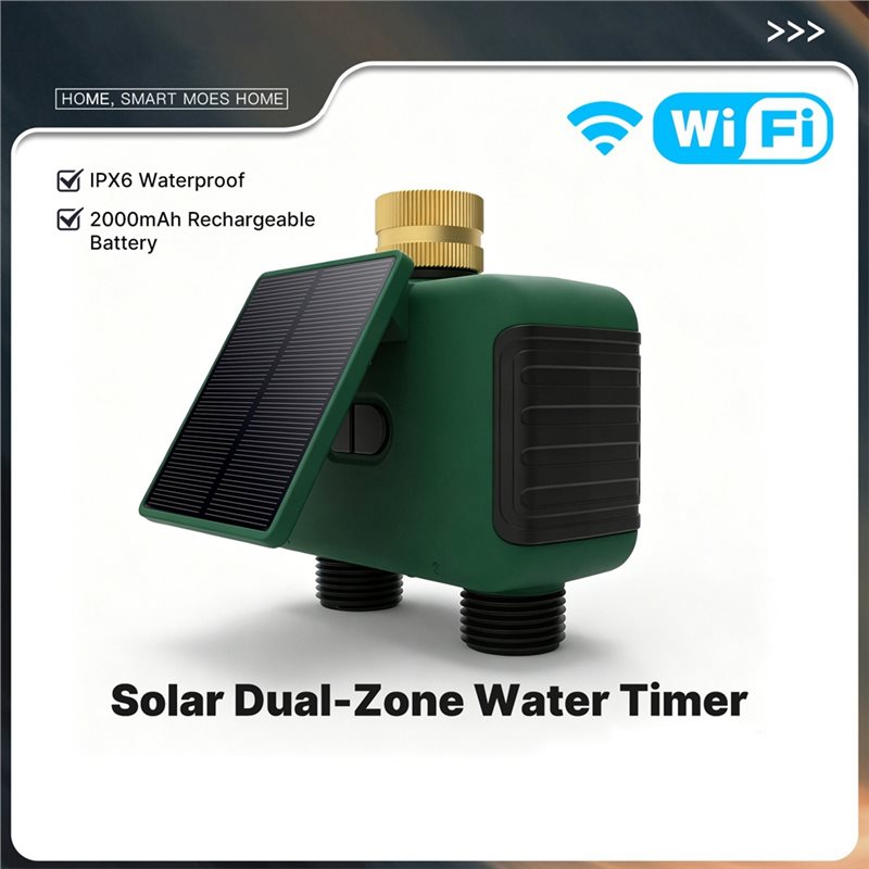ABMR-Tuya Wifi Smart Solar Dua - مراجعة Timer Dual Outlet وسعره