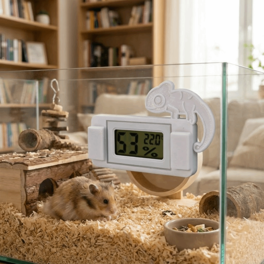 Magnetic LCD Digital Thermomet - مراجعة Digital Hygrometer Probe وسعره