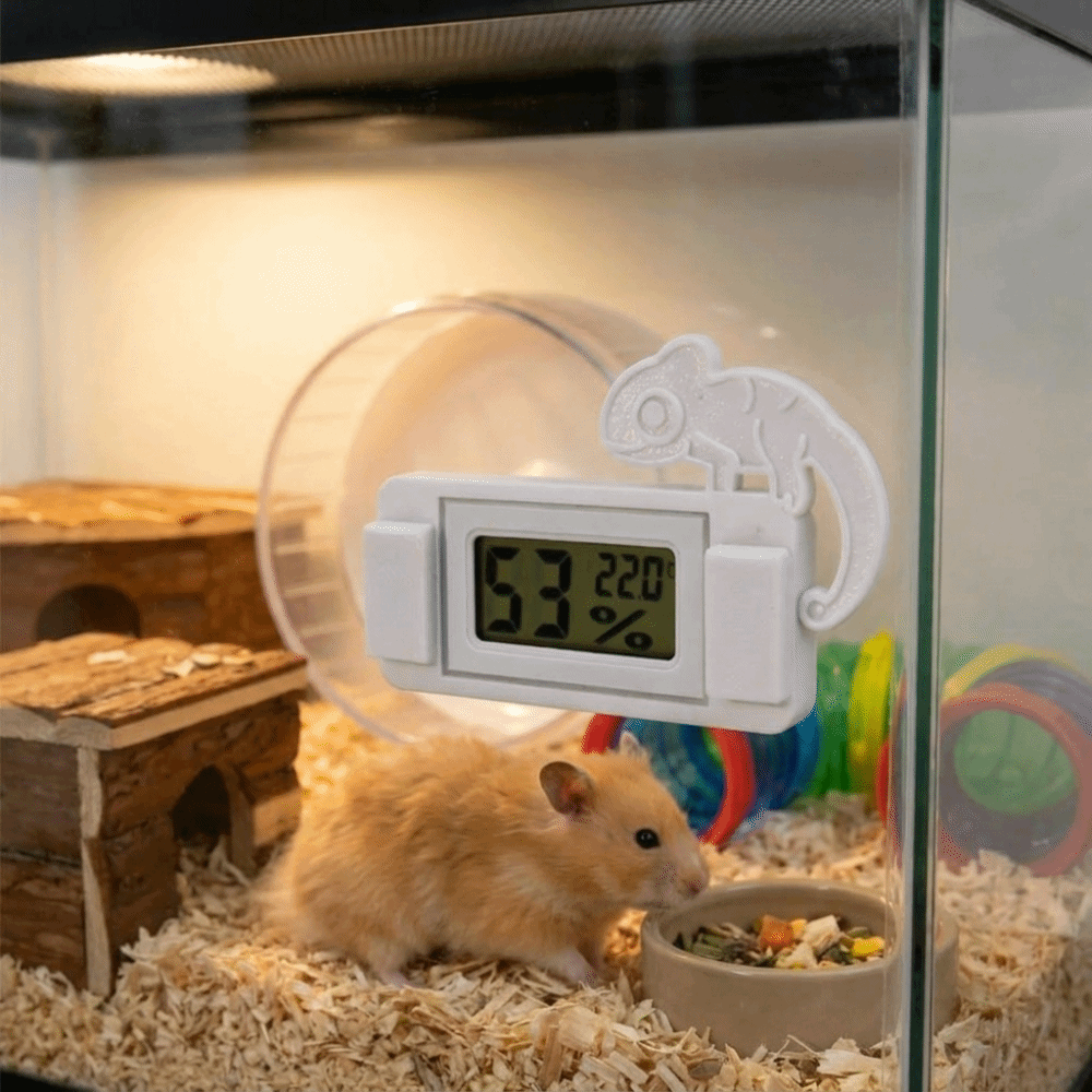 Magnetic LCD Digital Thermomet - مراجعة Digital Hygrometer Probe وسعره
