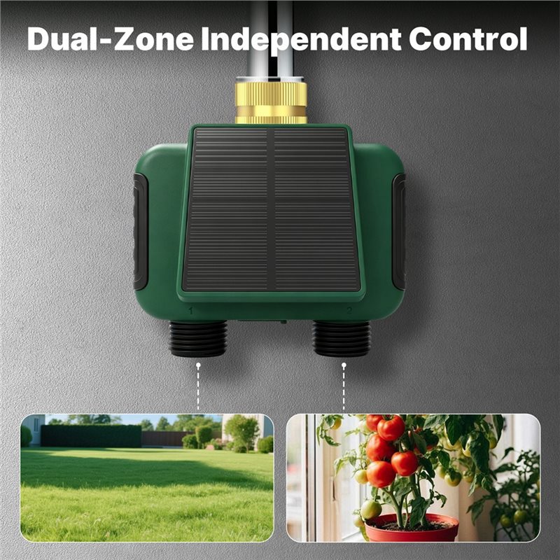 A25F-Tuya Wifi Smart Solar Dua - مراجعة Timer Dual Outlet وسعره