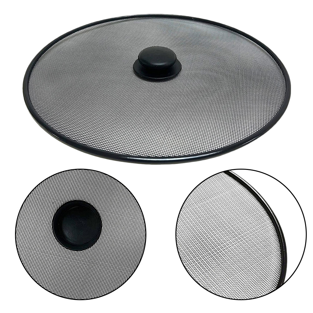 2Pcs Stainless Steel Splatter  - مراجعة Screen Top Mesh وسعره