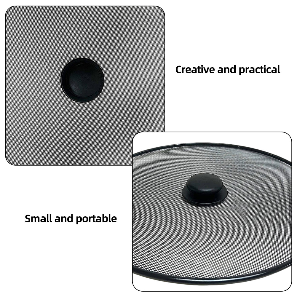 2Pcs Stainless Steel Splatter  - مراجعة Screen Top Mesh وسعره