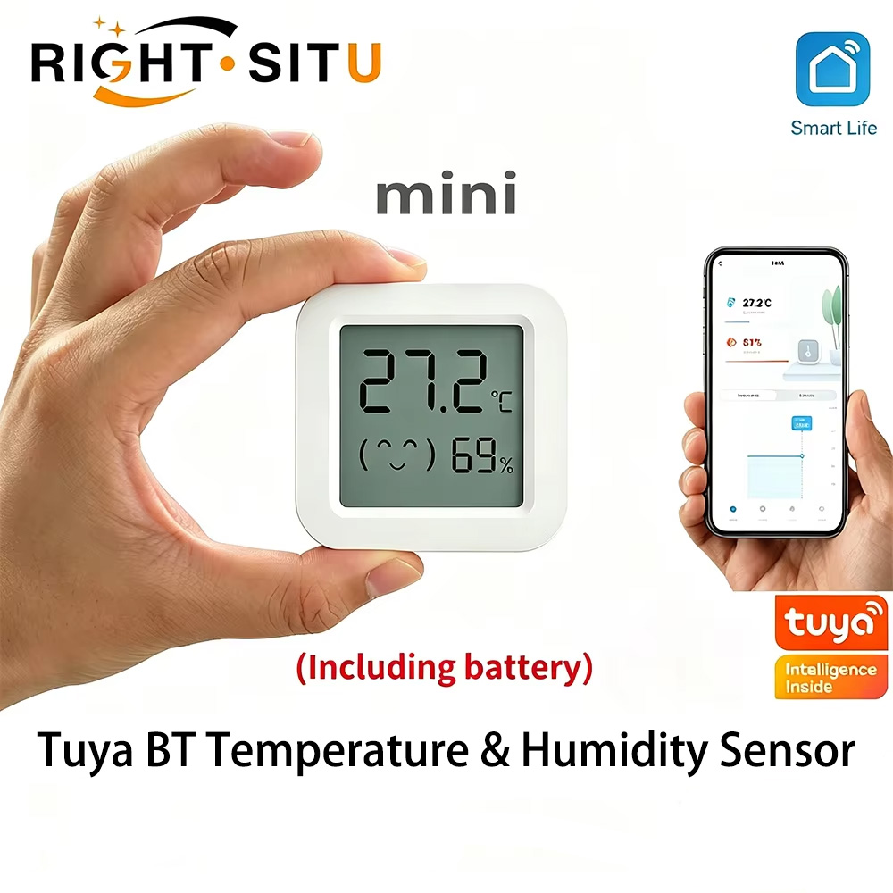 Tuya Temperature Humidity Sens - مراجعة Digital Hygrometer Probe وسعره