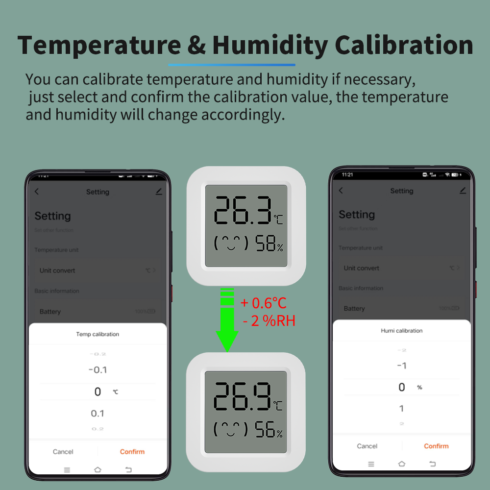Tuya Temperature Humidity Sens - مراجعة Digital Hygrometer Probe وسعره