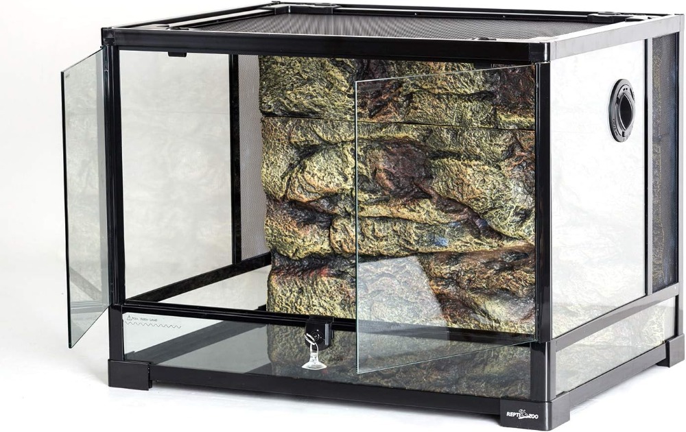 34 Gallon Reptile Glass Terrar - مراجعة Glass Door Hinge وسعره