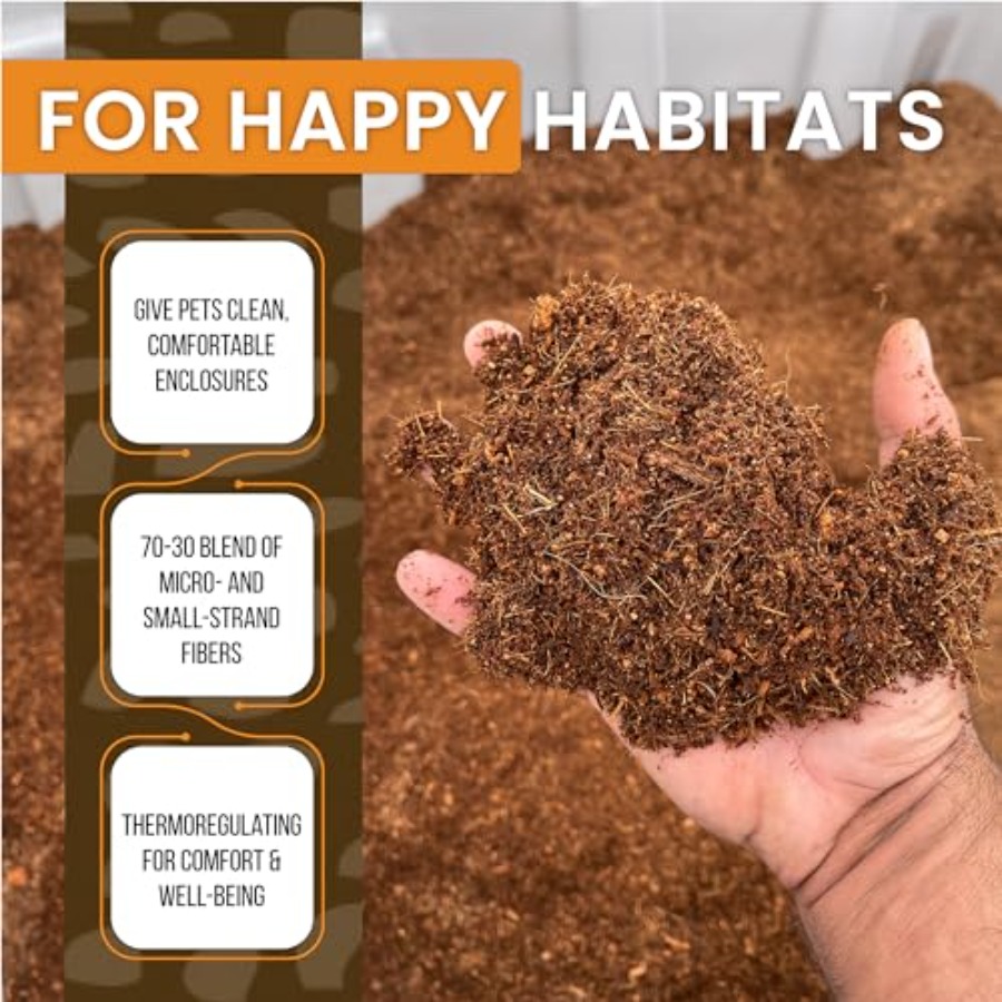 Bioactive terrarium bedding fo - مراجعة Substrate Coconut Fiber وسعره