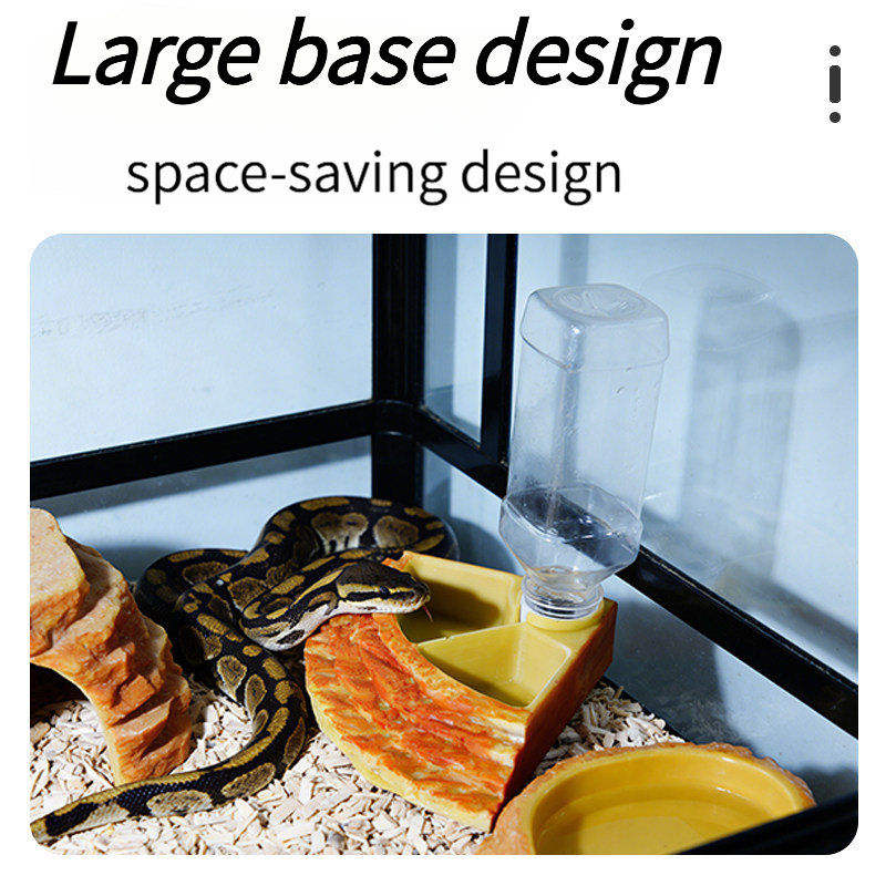 2 in 1 Reptile Water Cup Feede - مراجعة Water Dish Reptile وسعره