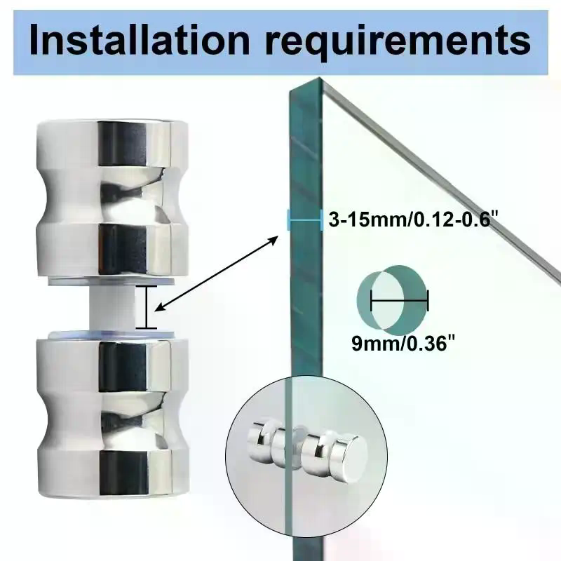 Stylish Shower Glass Door Hand - مراجعة Glass Door Hinge وسعره