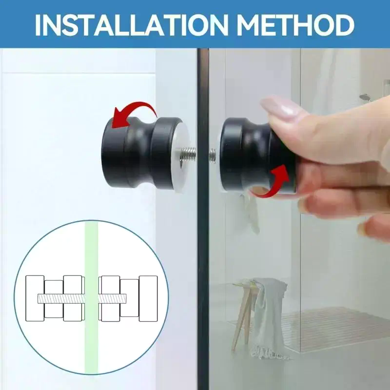 Stylish Shower Glass Door Hand - مراجعة Glass Door Hinge وسعره