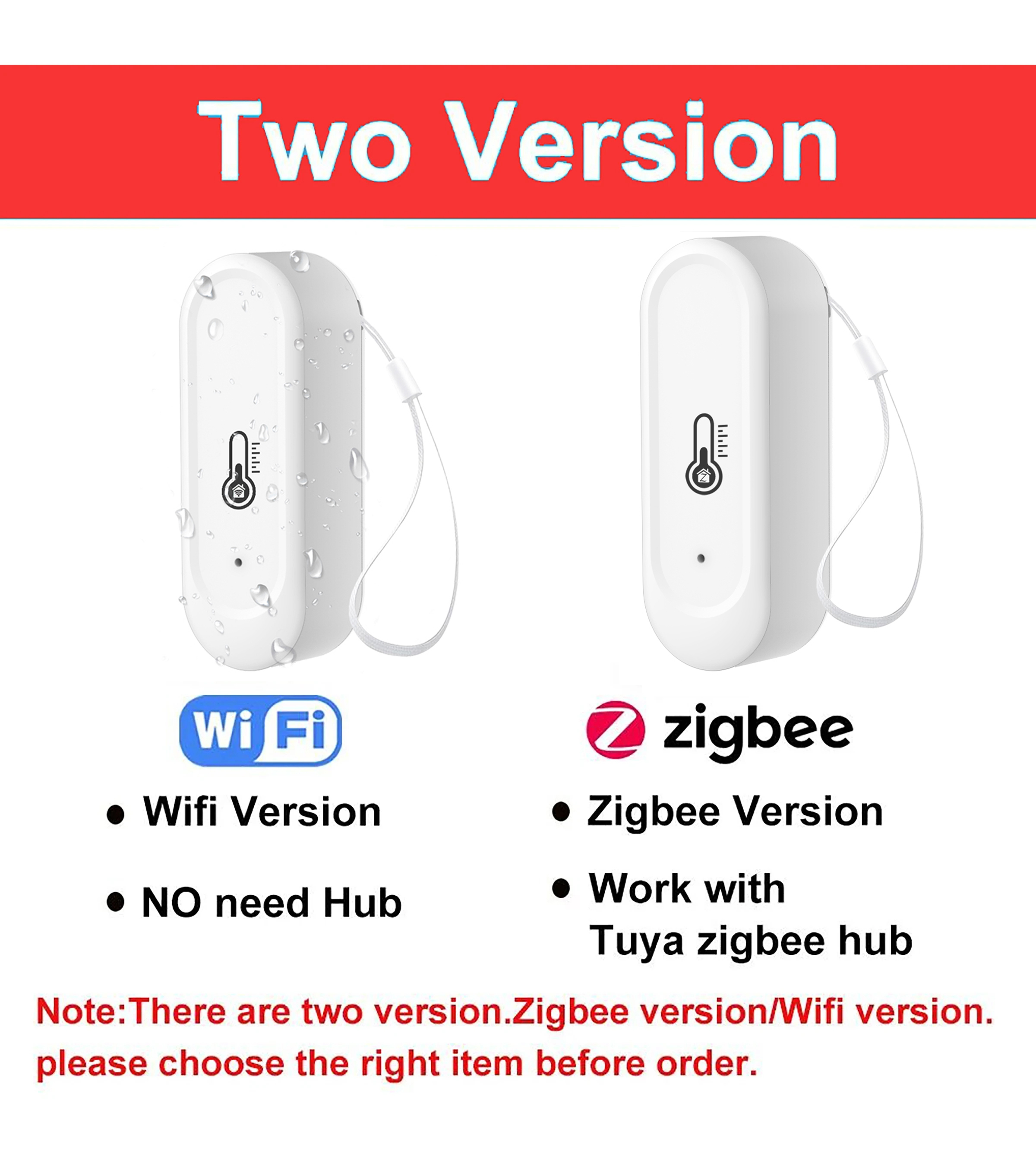 IP65 Zigbee or WiFi Temperatur - مراجعة Digital Hygrometer Probe وسعره