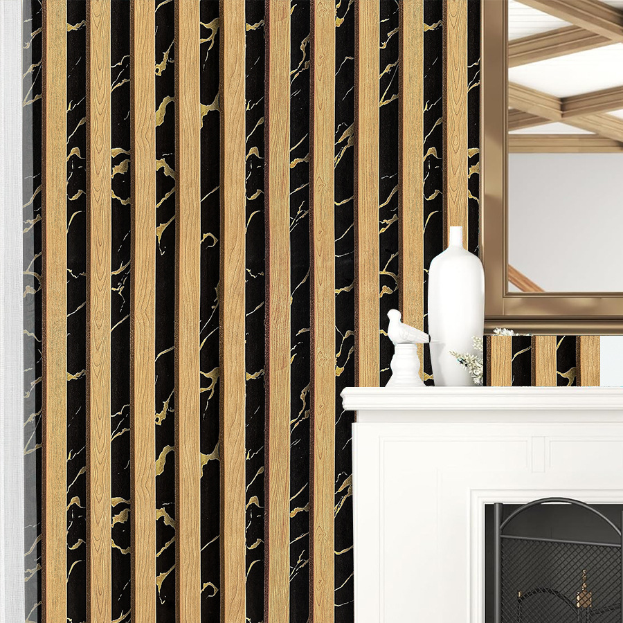 Yellow Grid Striped Self-adhes - مراجعة Pvc Panel Background وسعره