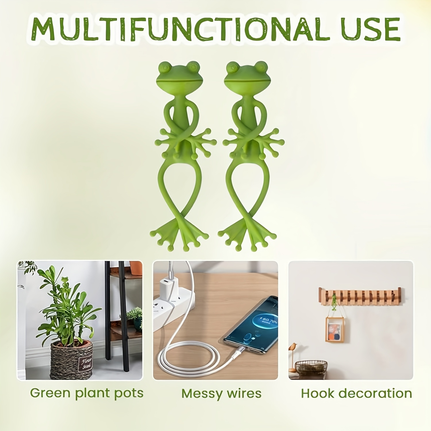 Creative Green Frog Plant Fixi - مراجعة Vine Climbing Plastic وسعره