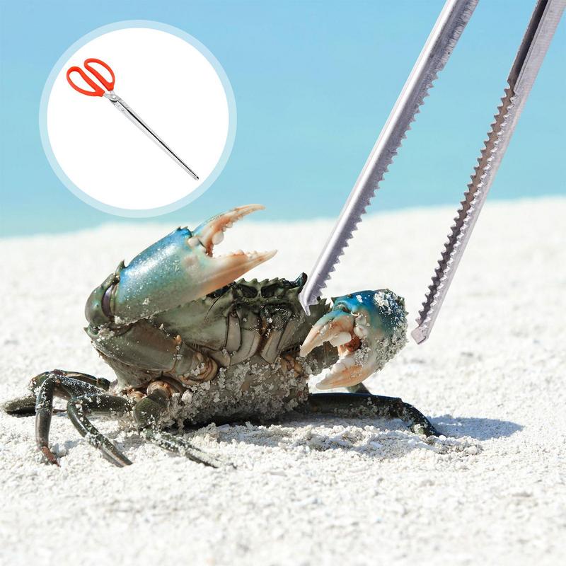 Stainless Steel Reptile Feeder - مراجعة Feeding Tong Stainless وسعره