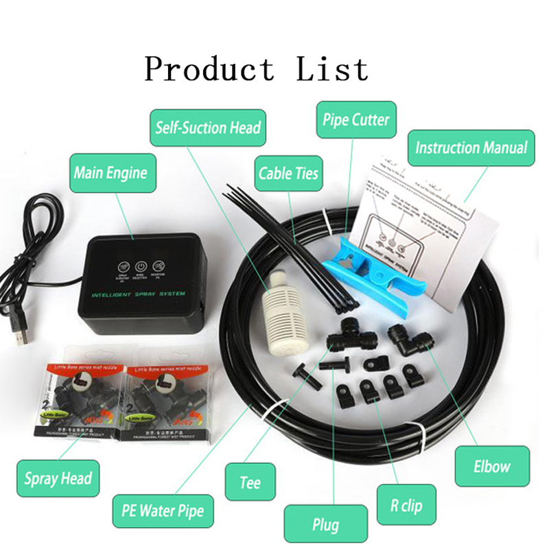 Intelligent Automatic Watering - مراجعة Terrarium Fogger Ultrasonic وسعره