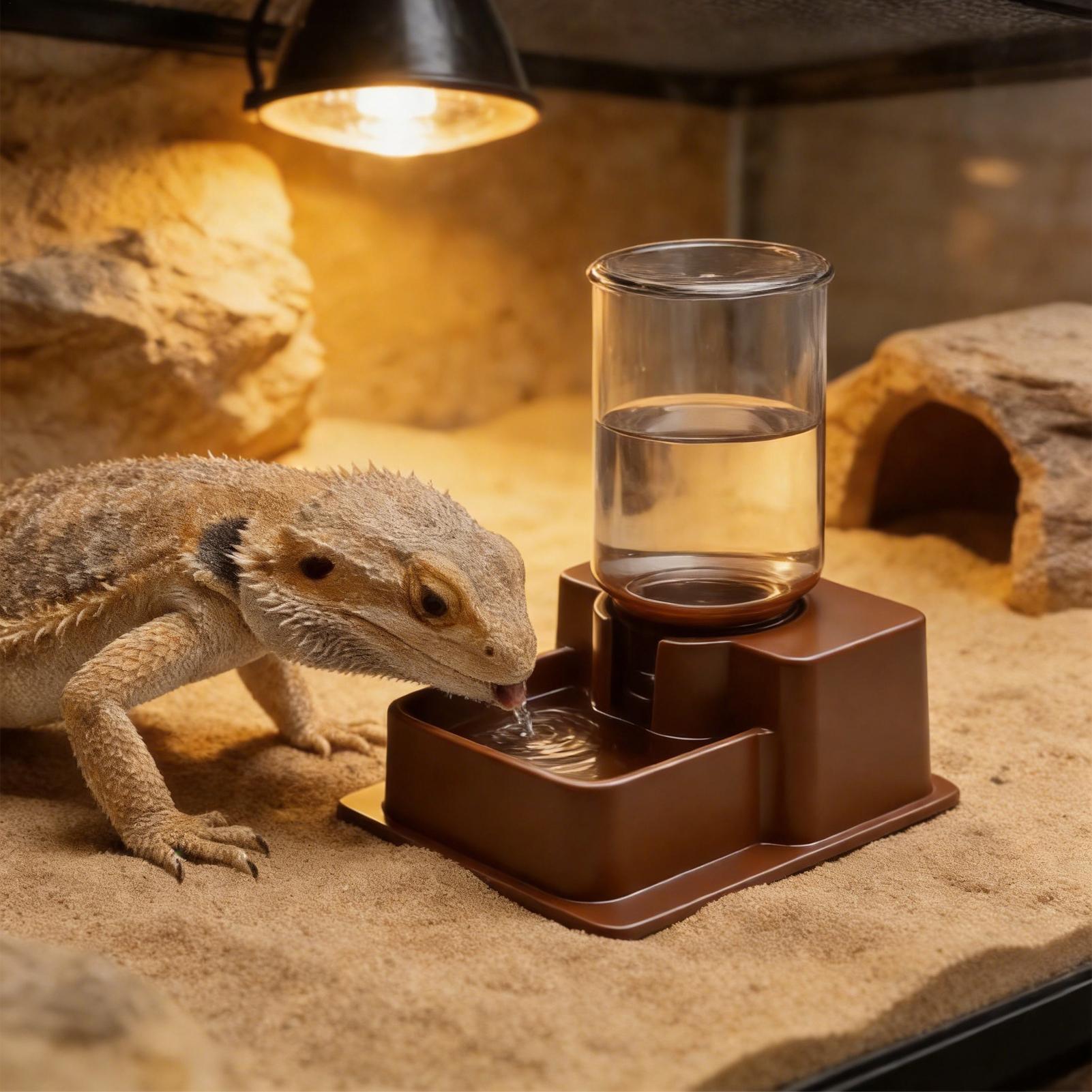 Automatic Reptile Water Dish R - مراجعة Water Dish Reptile وسعره