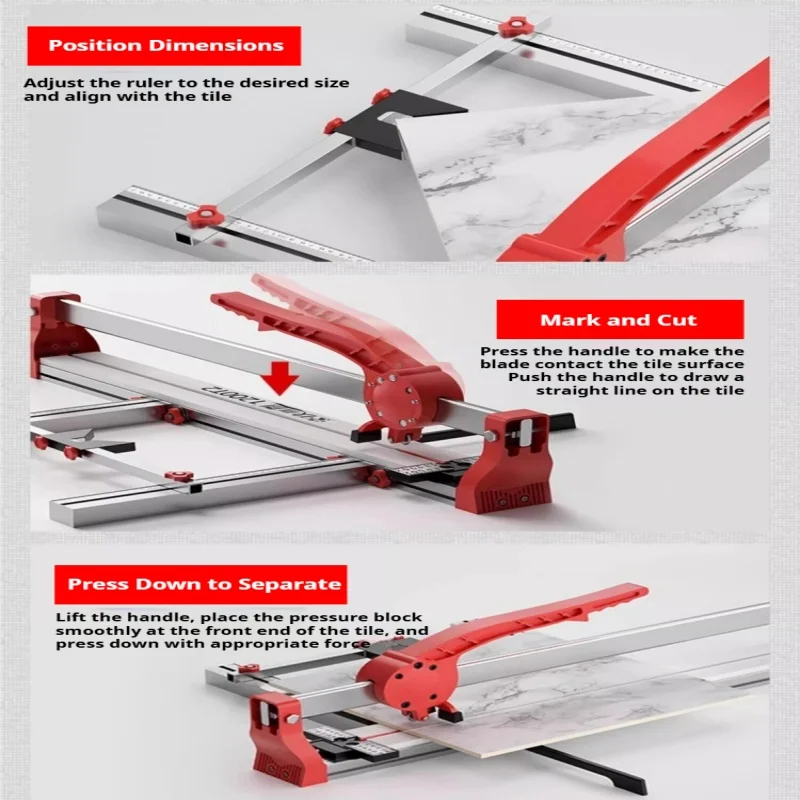Heavy Duty Manual Tile Cutter  - مراجعة Ceramic Tile Floor وسعره