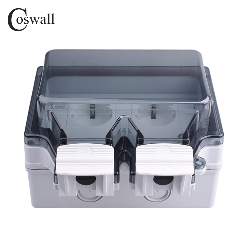 Coswall Tuya Wifi Yandex Alice - مراجعة Timer Dual Outlet وسعره