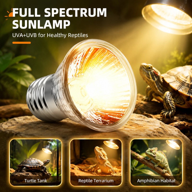 Multi-use Pet Basking Heat Lam - مراجعة Calcium Powder Reptile وسعره