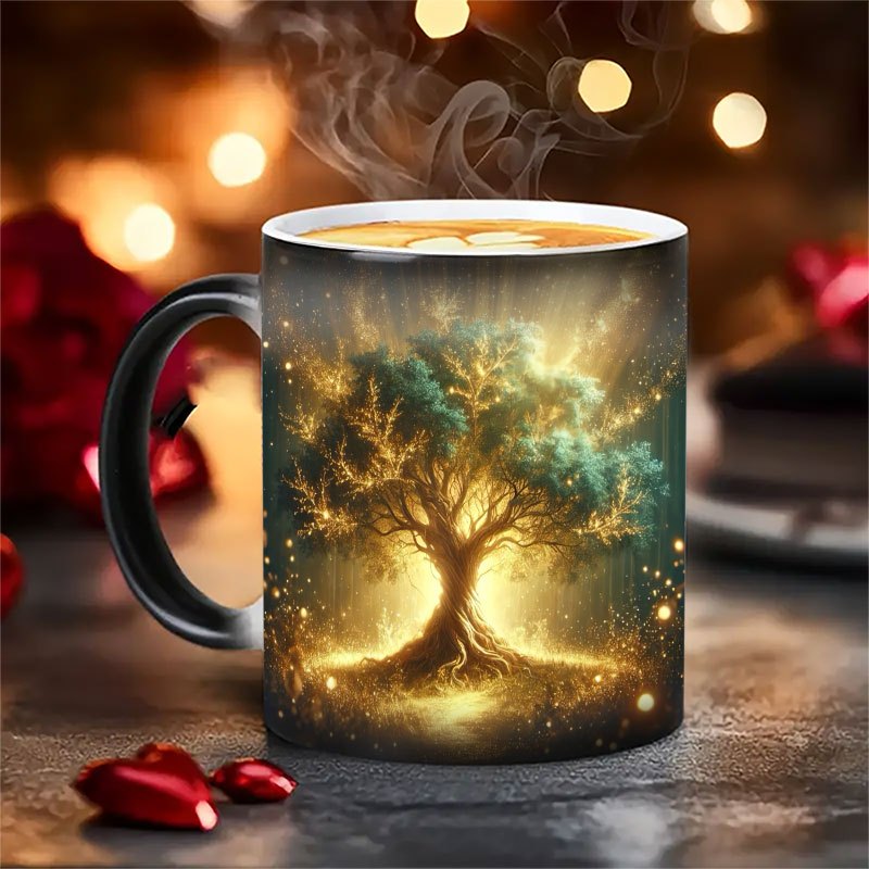 A color-changing magic cup, th - مراجعة Ceramic Heat Emitter وسعره