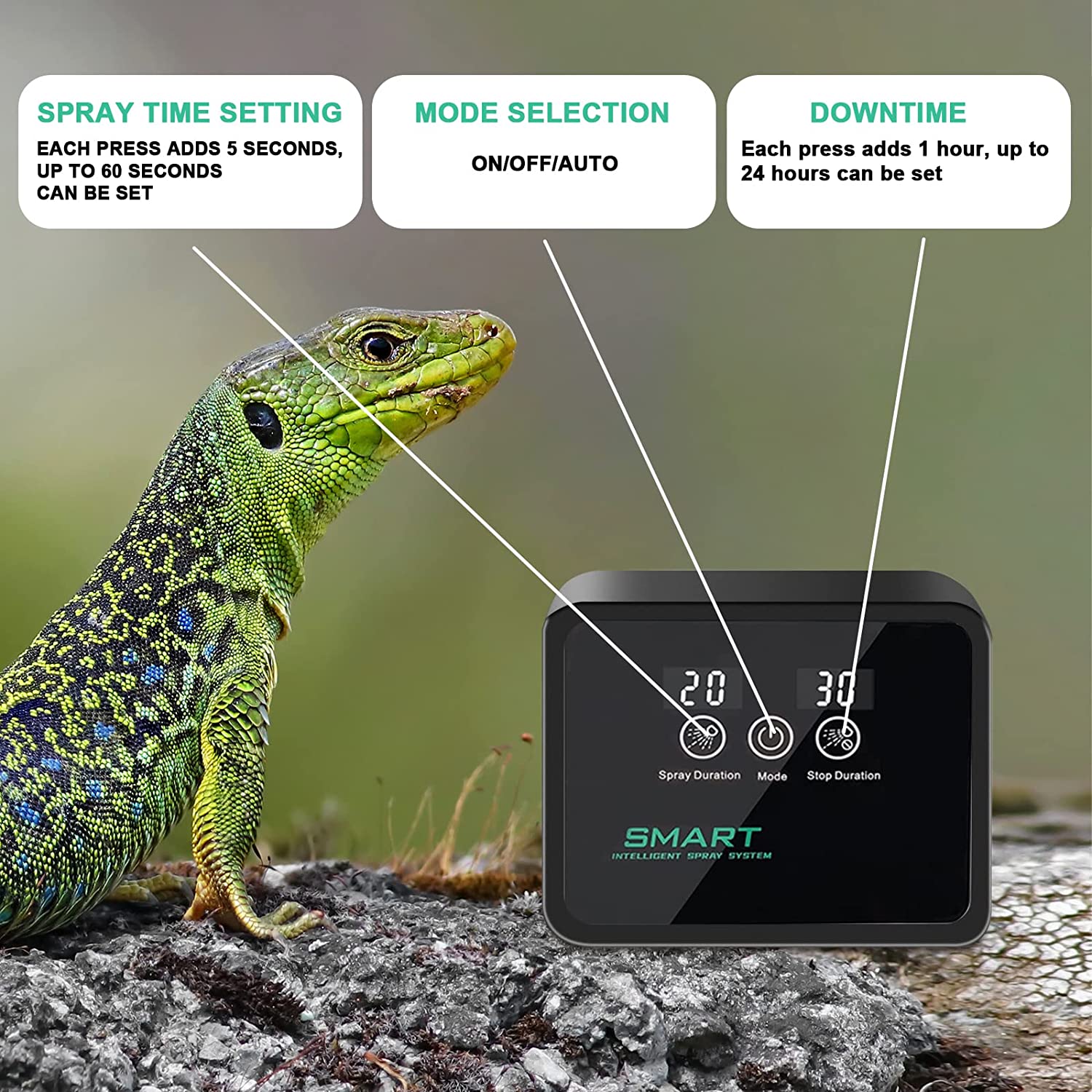 Intelligent Fogger Terrariums  - مراجعة Terrarium Fogger Ultrasonic وسعره