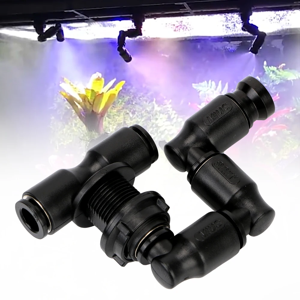 360° Adjustable Spray Nozzle S - مراجعة Terrarium Fogger Ultrasonic وسعره