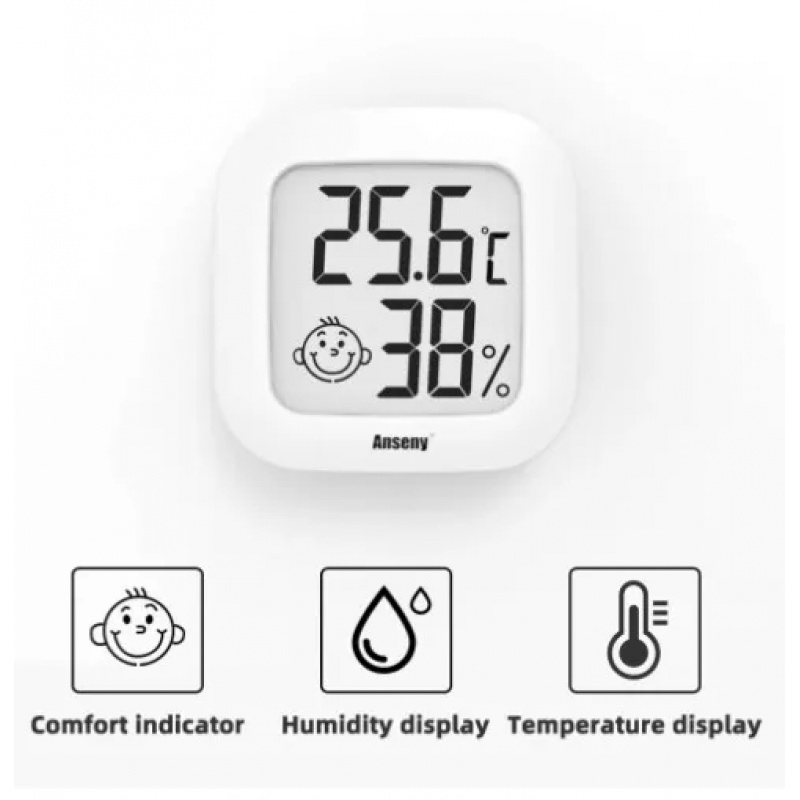 LCD Digital Thermometer Hygrom - مراجعة Digital Hygrometer Probe وسعره