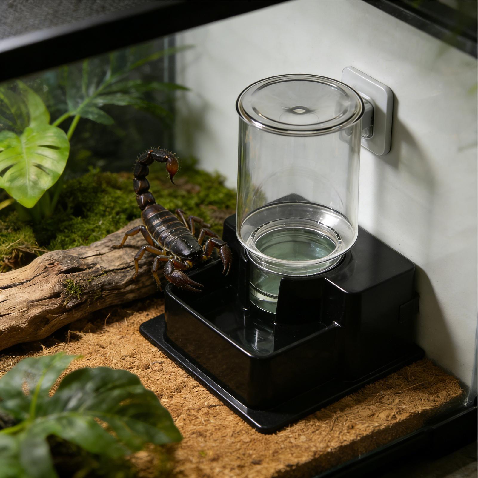 Bearded Dragon Water Fountain  - مراجعة Water Dish Reptile وسعره